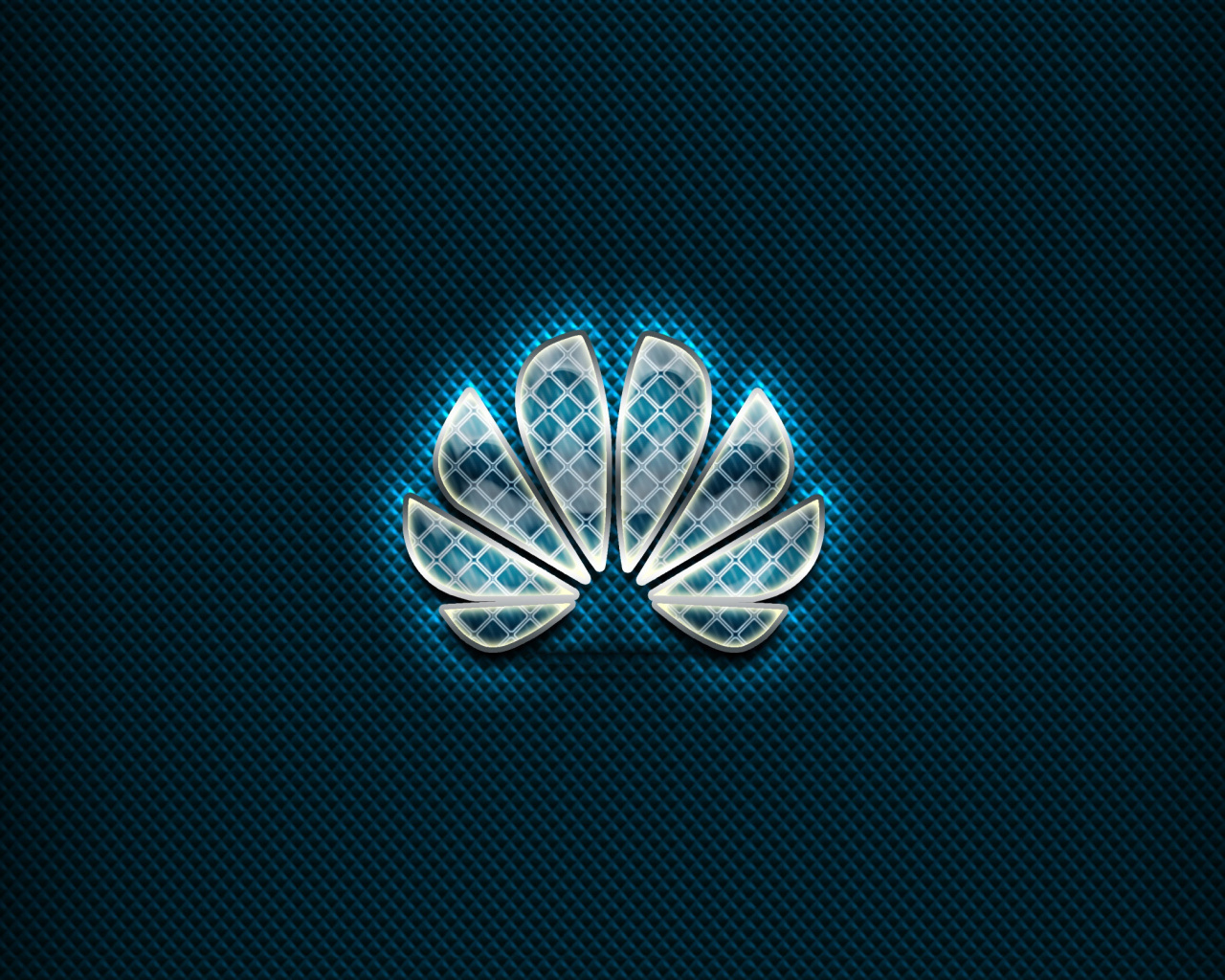 Huawei Blue Logo wallpaper 1280x1024