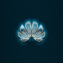 Das Huawei Blue Logo Wallpaper 128x128