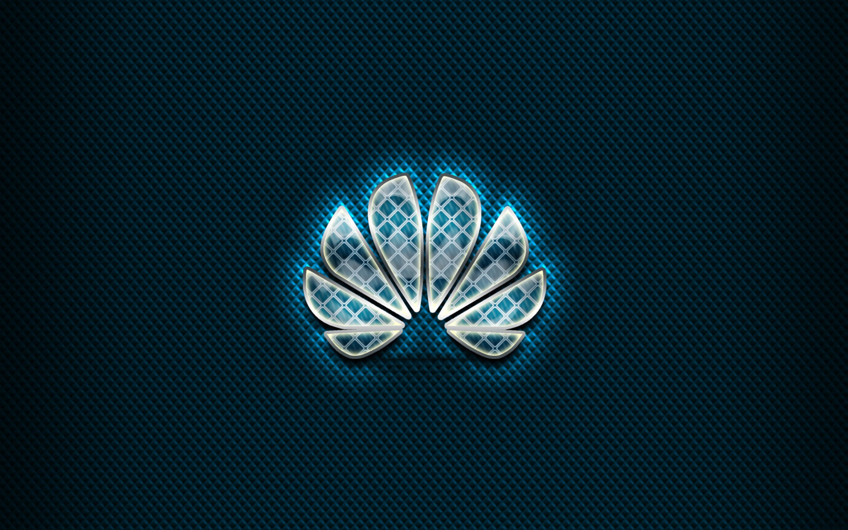 Huawei Blue Logo wallpaper 1680x1050