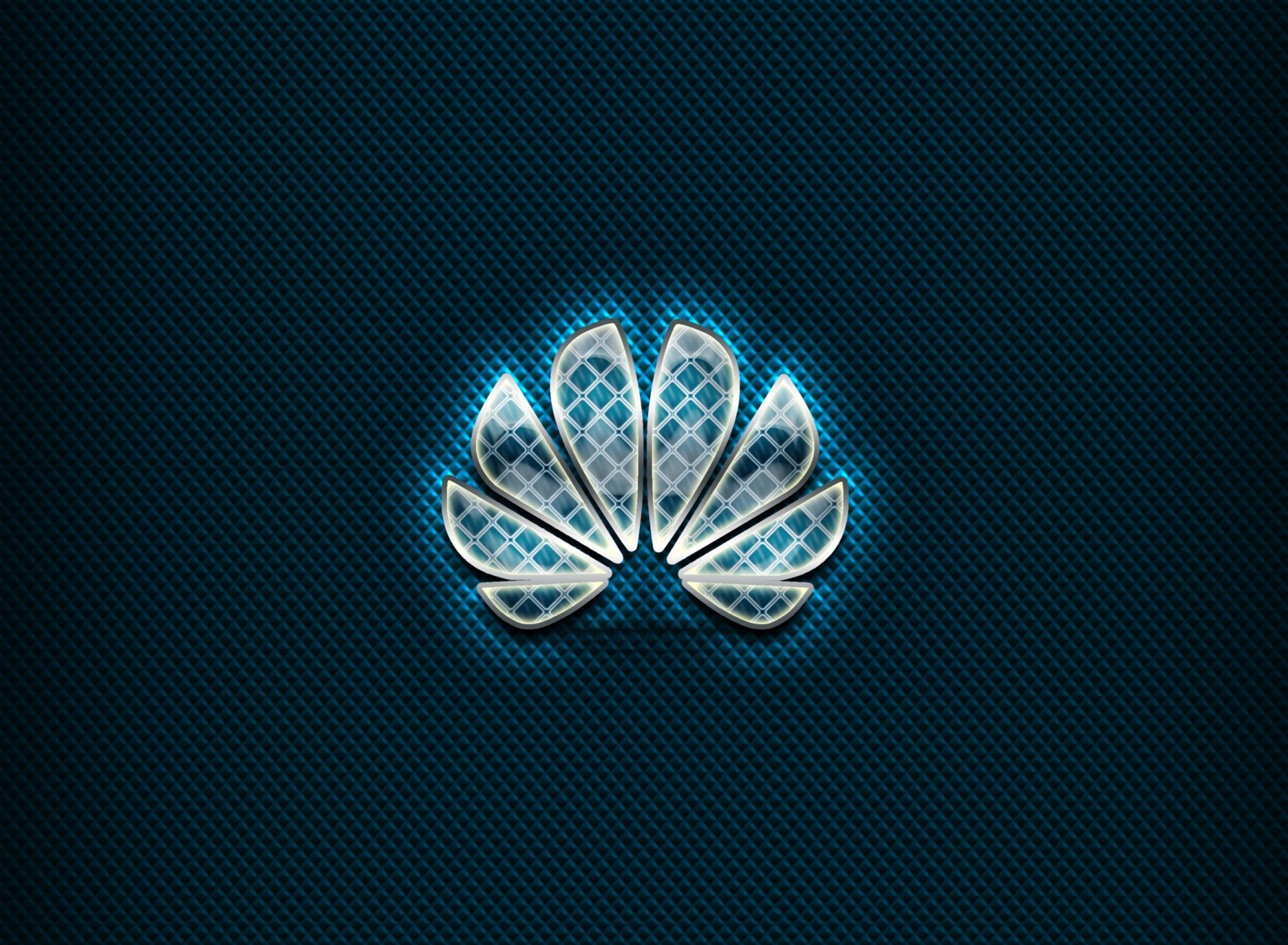 Huawei Blue Logo wallpaper 1920x1408
