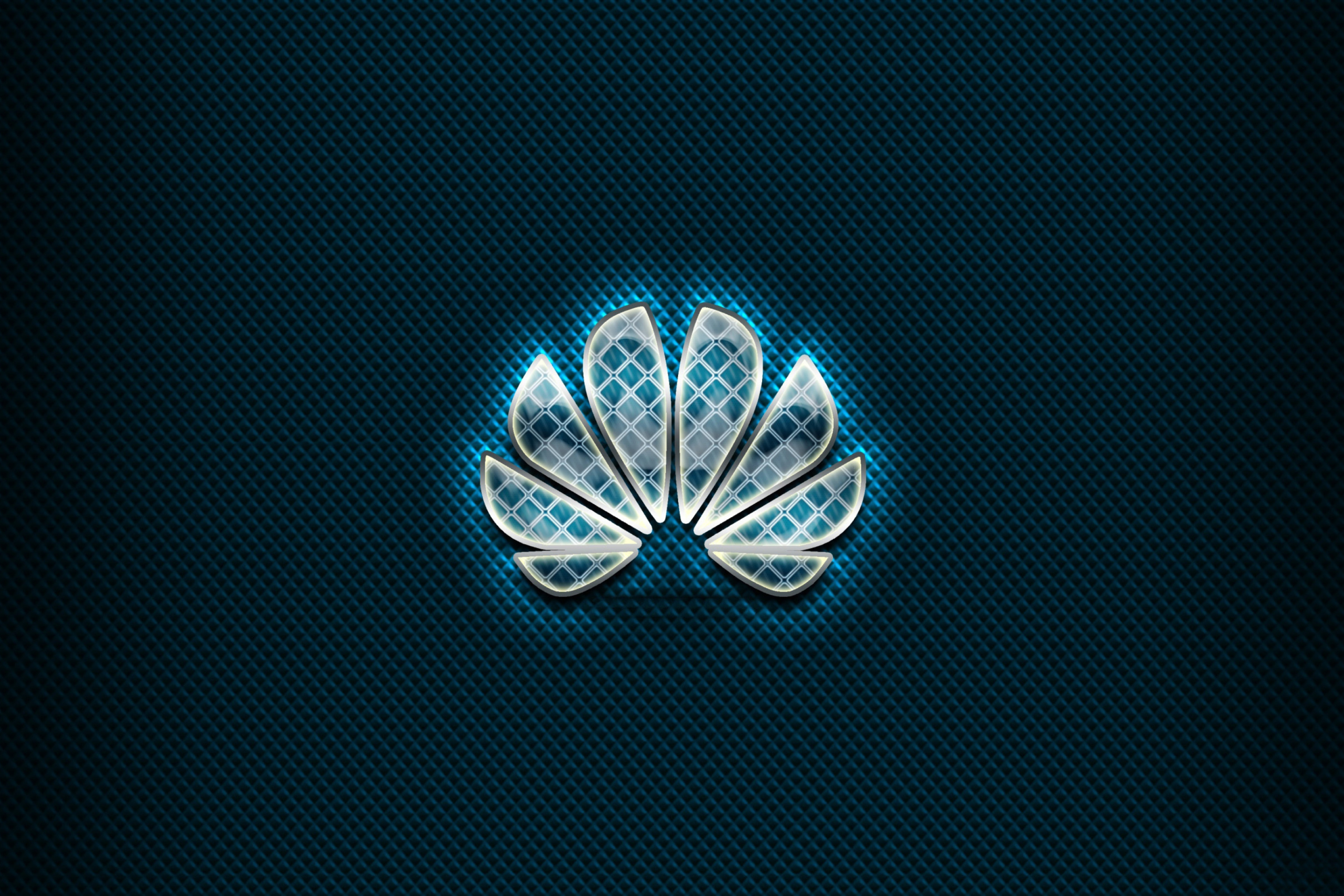 Das Huawei Blue Logo Wallpaper 2880x1920