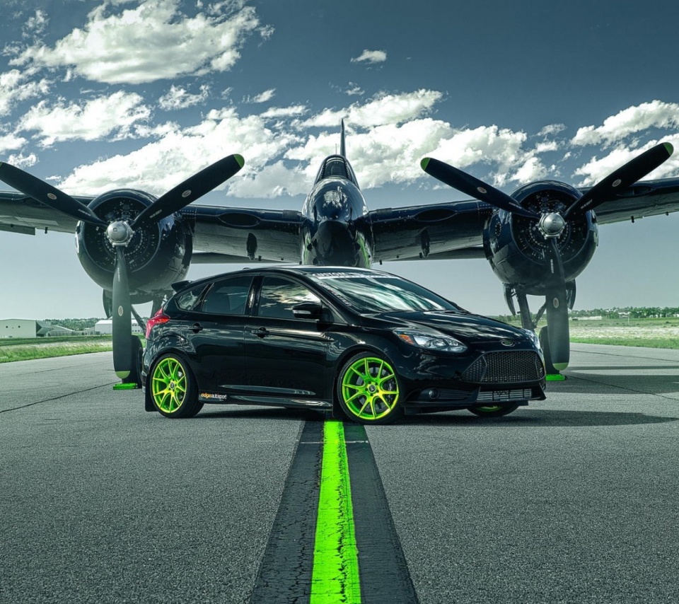 Обои Ford Focus ST with Jet 960x854