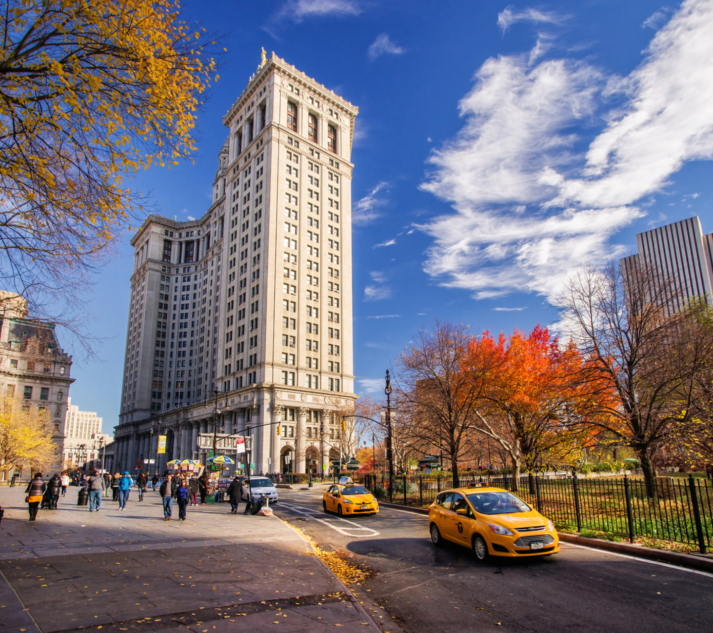 Das Manhattan, New York City Wallpaper 1440x1280