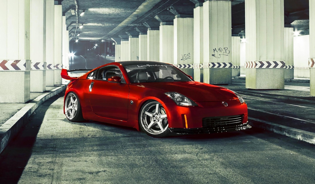 Das Nissan 370Z Wallpaper 1024x600