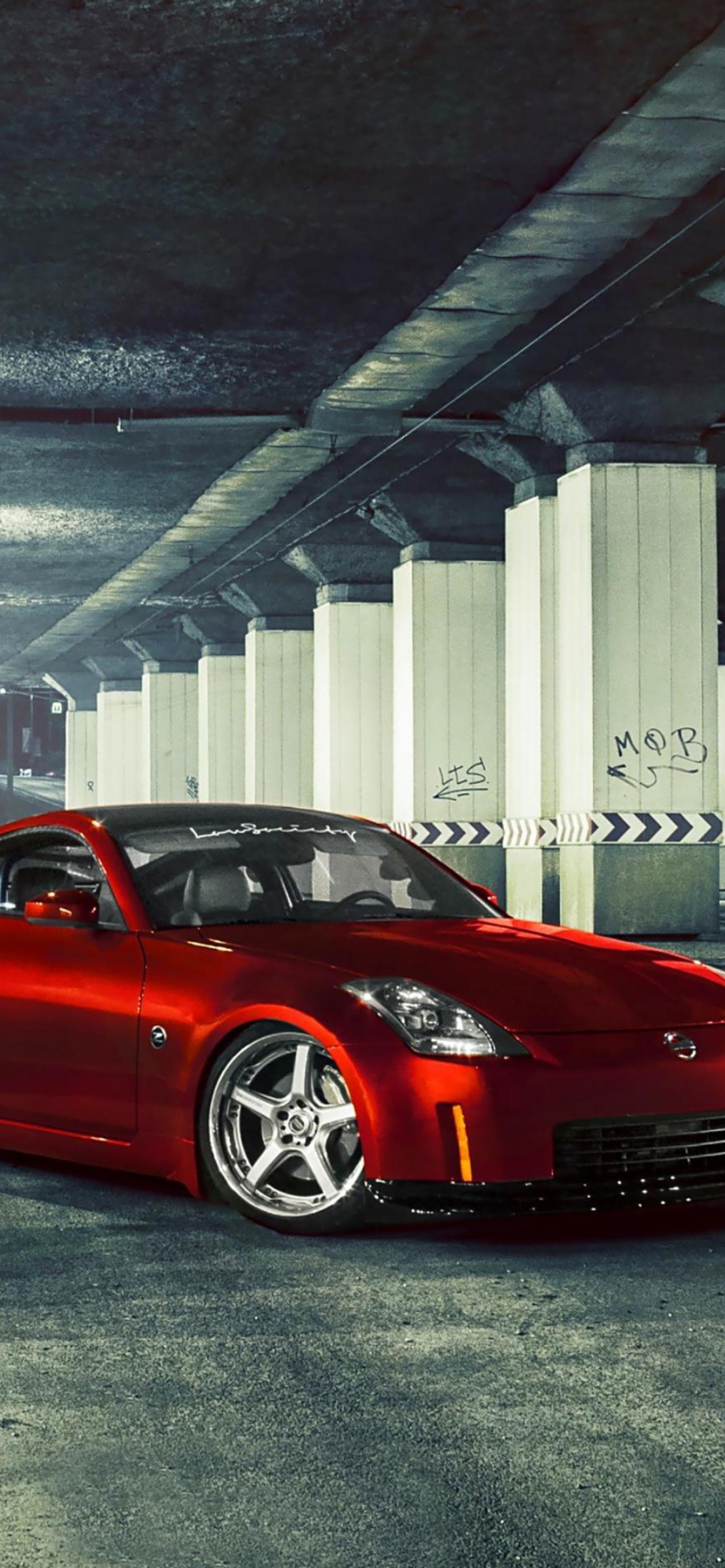 Nissan 370Z gray car 640x1136 iPhone 55S5CSE wallpaper background  picture image