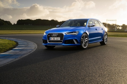 Audi RS 6 wallpaper 480x320