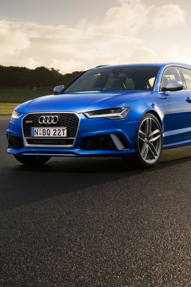 Обои Audi RS 6 640x960