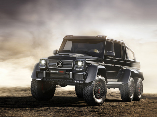 Sfondi Mercedes-Benz G63 AMG Brabus 320x240