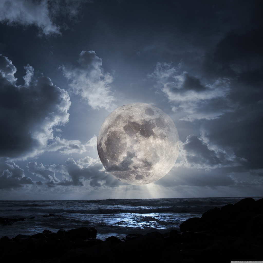 Das Fantastic Moon Wallpaper 1024x1024