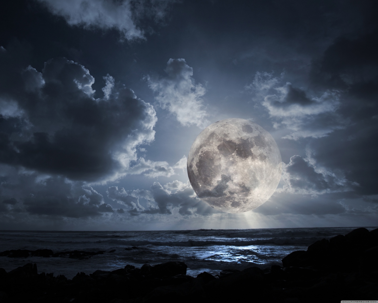 Das Fantastic Moon Wallpaper 1280x1024