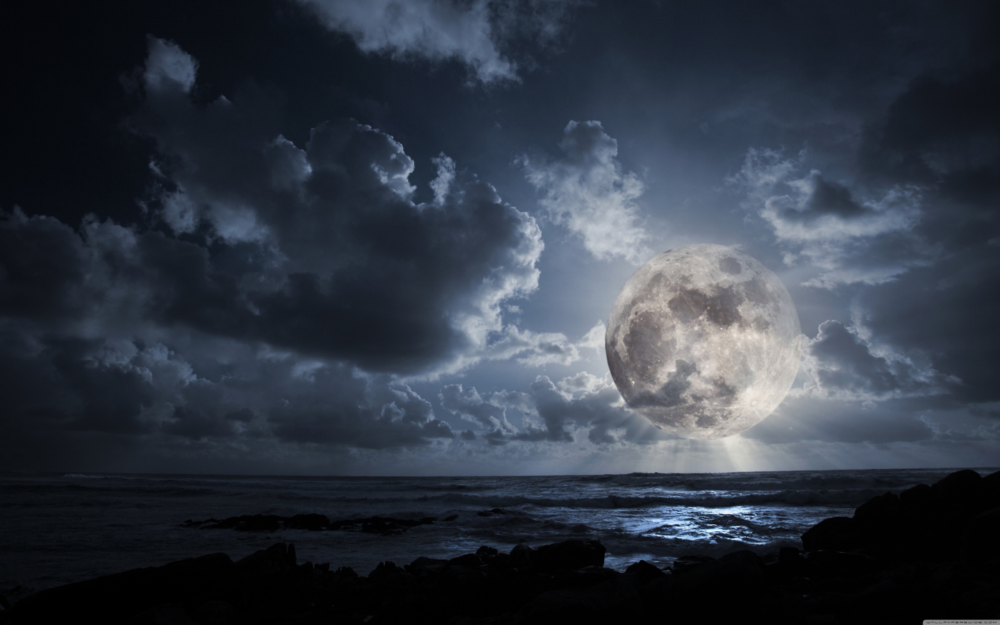 Fondo de pantalla Fantastic Moon 1440x900