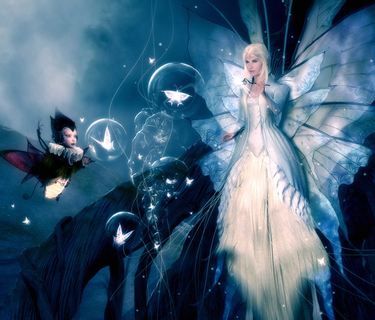 3D Winged Fairy screenshot #1 1200x1024