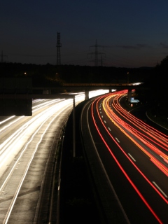 Das German Highway Wallpaper 240x320