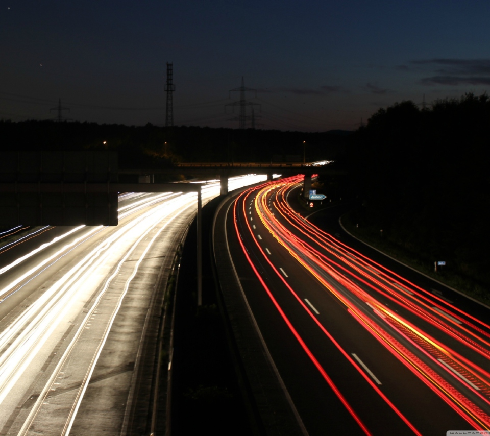 German Highway wallpaper 960x854