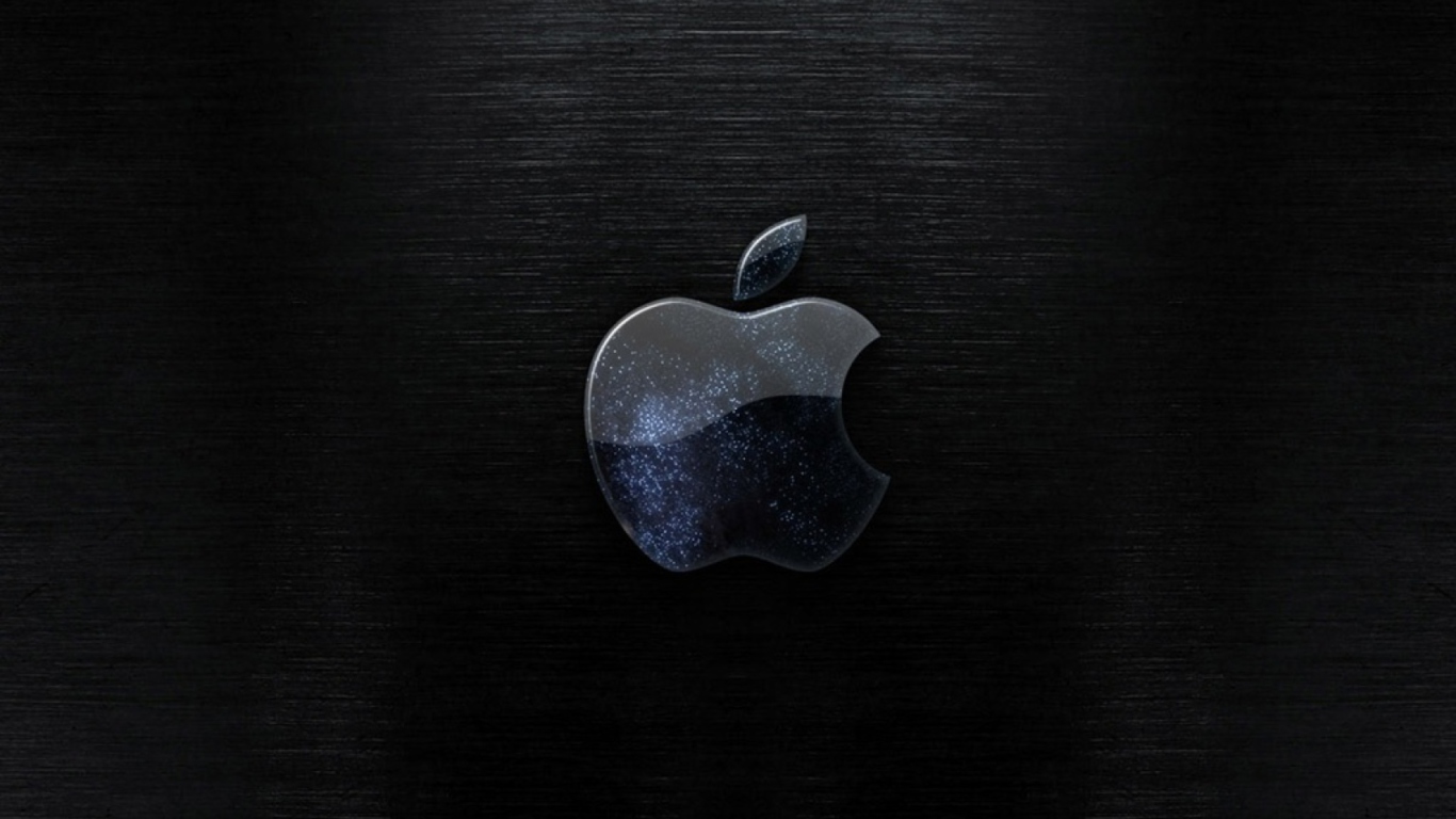 Apple Logo wallpaper 1366x768