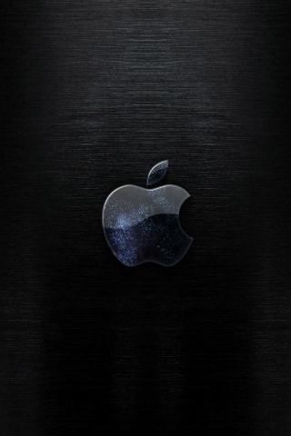 Das Apple Logo Wallpaper 320x480