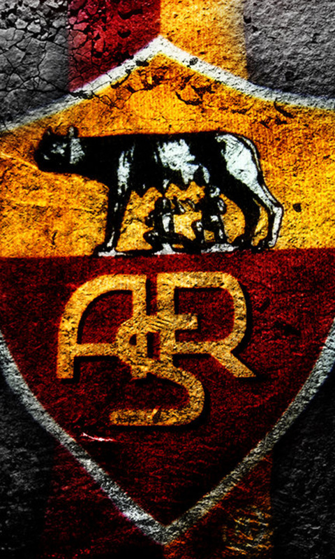 Das AS Roma Football Club Wallpaper 480x800