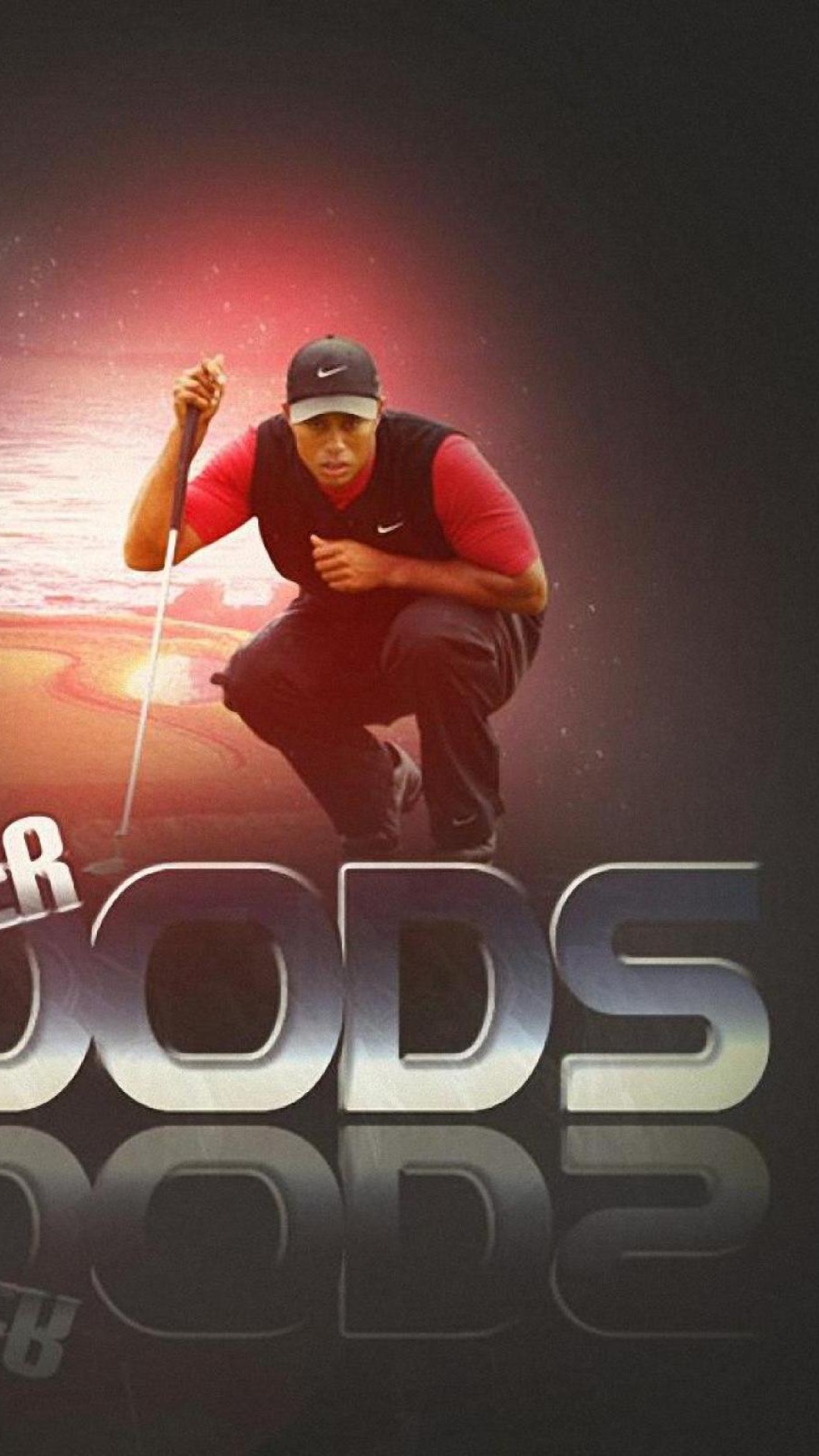 Fondo de pantalla Tiger Woods 1080x1920