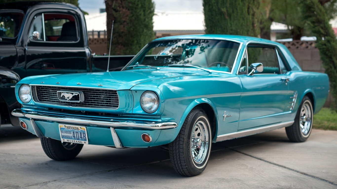 Das Ford Mustang Wallpaper 1366x768