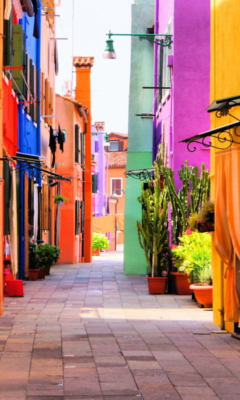 Beautiful Italy Street screenshot #1 480x800