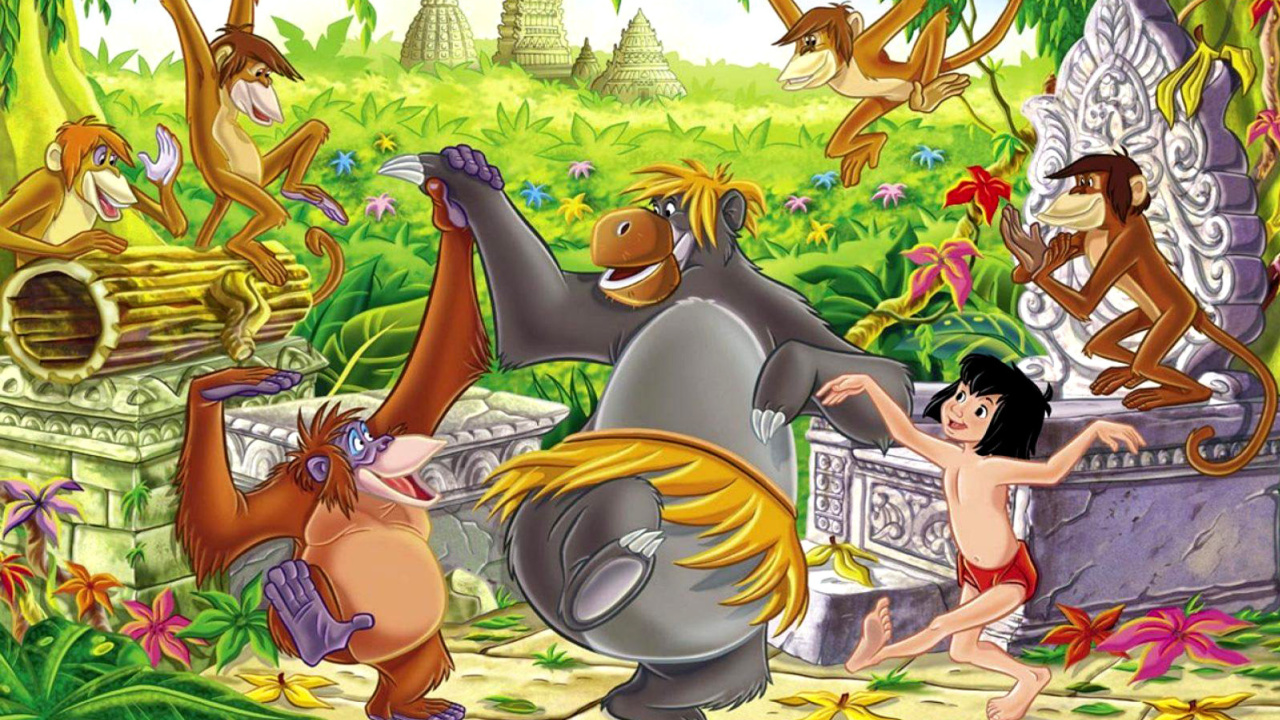 Jungle Book Mowglis Story wallpaper 1280x720
