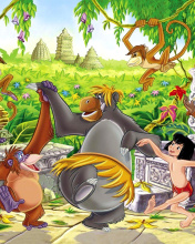 Jungle Book Mowglis Story wallpaper 176x220