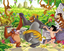 Das Jungle Book Mowglis Story Wallpaper 220x176