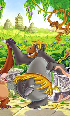 Sfondi Jungle Book Mowglis Story 240x400