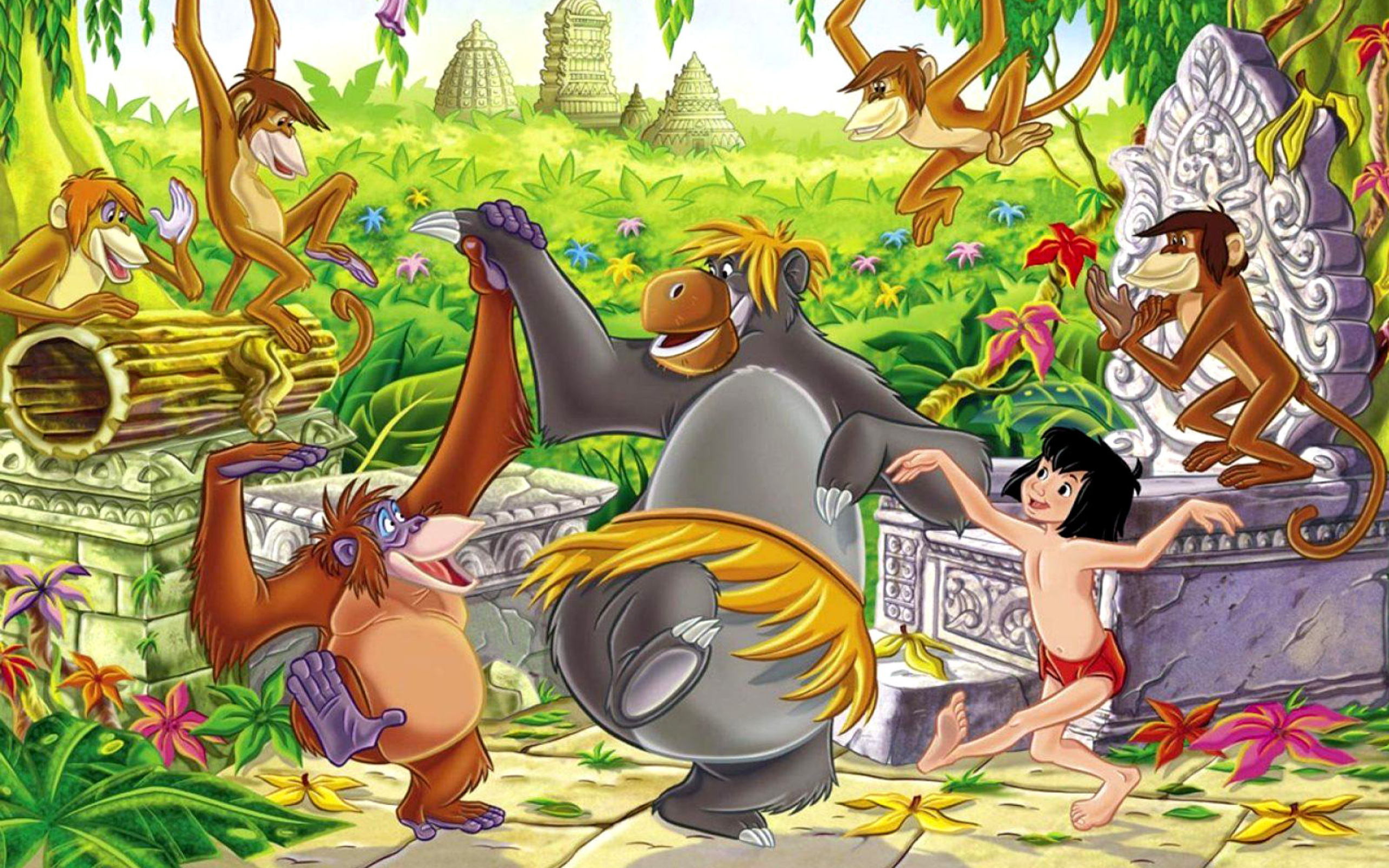Screenshot №1 pro téma Jungle Book Mowglis Story 2560x1600