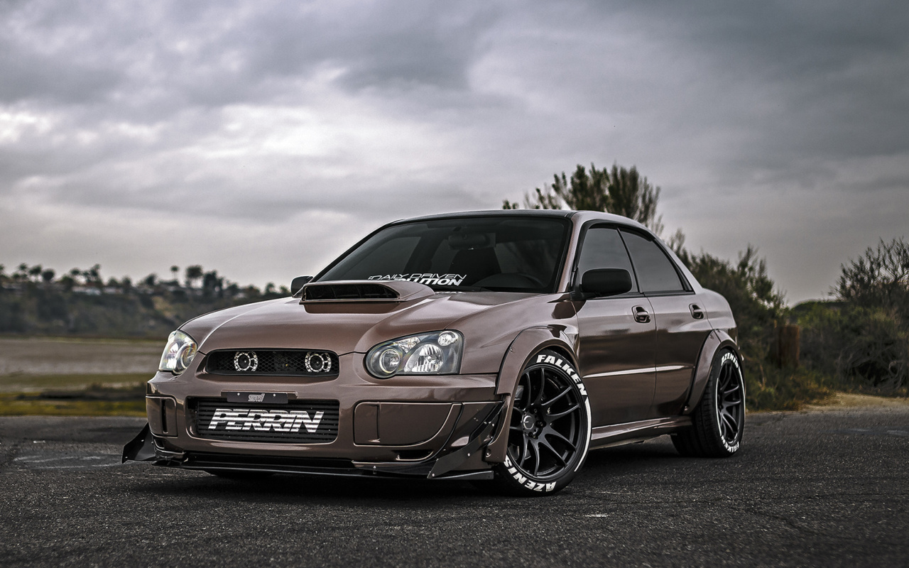 Das Subaru Impreza WRX STi Wallpaper 1280x800