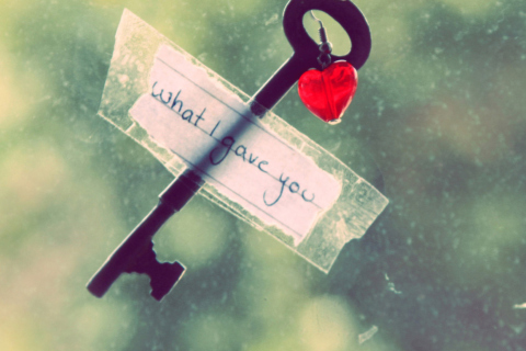 What I Gave You wallpaper 480x320