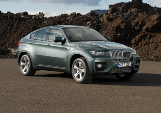 Bmw X6  Side Background for Android, iPhone and iPad