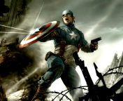 Fondo de pantalla Captain America 176x144