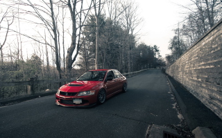 Mitsubishi Lancer Evo Wallpaper for Android, iPhone and iPad