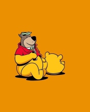 Обои I Am Winnie The Pooh 176x220