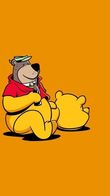 Обои I Am Winnie The Pooh 360x640