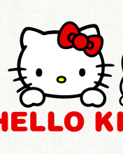 Das Hello Kitty Wallpaper 176x220