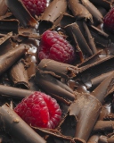 Das Chocolate Raspberry Wallpaper 128x160
