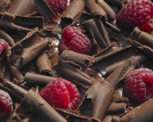 Das Chocolate Raspberry Wallpaper 220x176