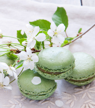 Spring Style French Dessert Macarons - Obrázkek zdarma pro Nokia Asha 306