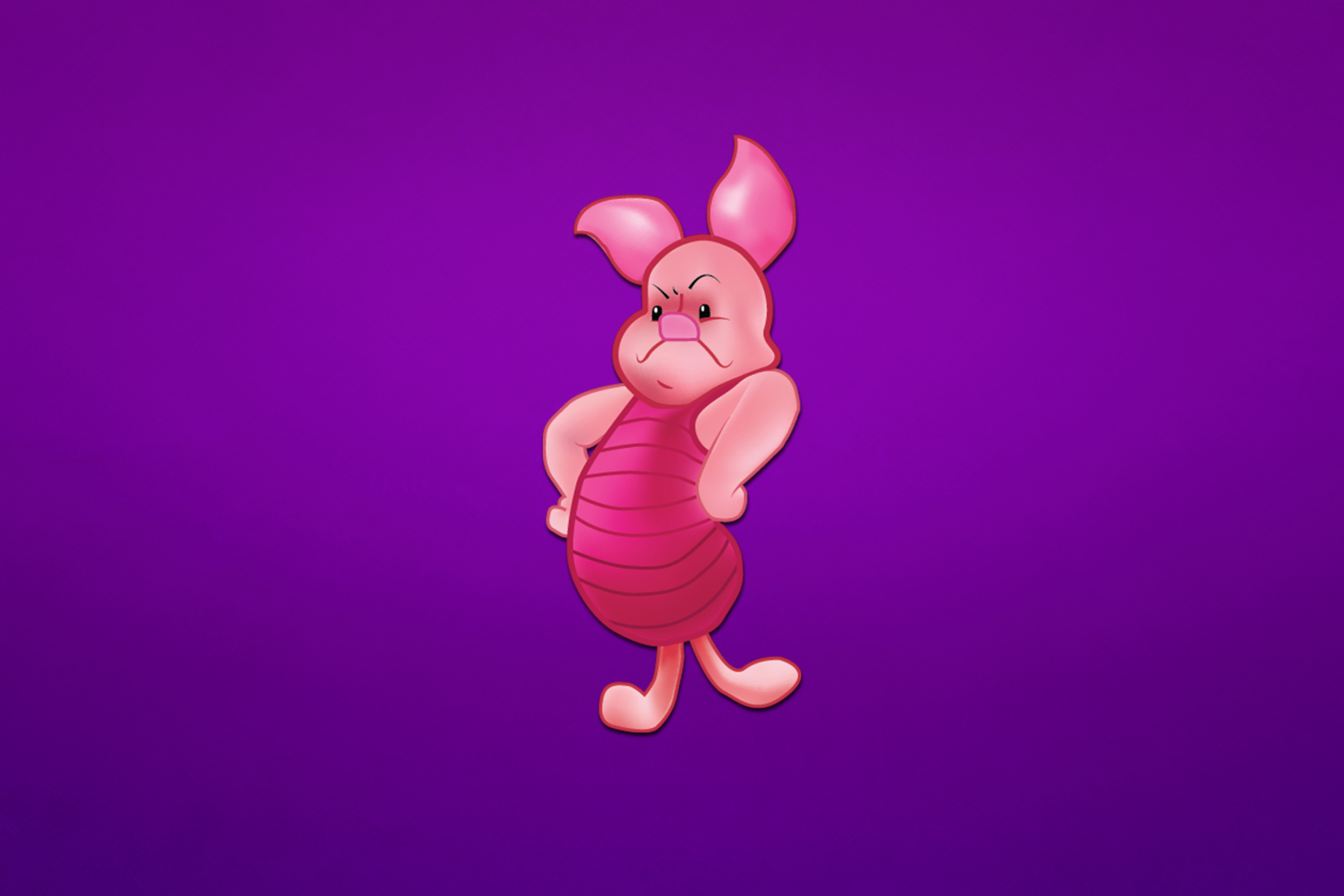 Angry Piglet wallpaper 2880x1920