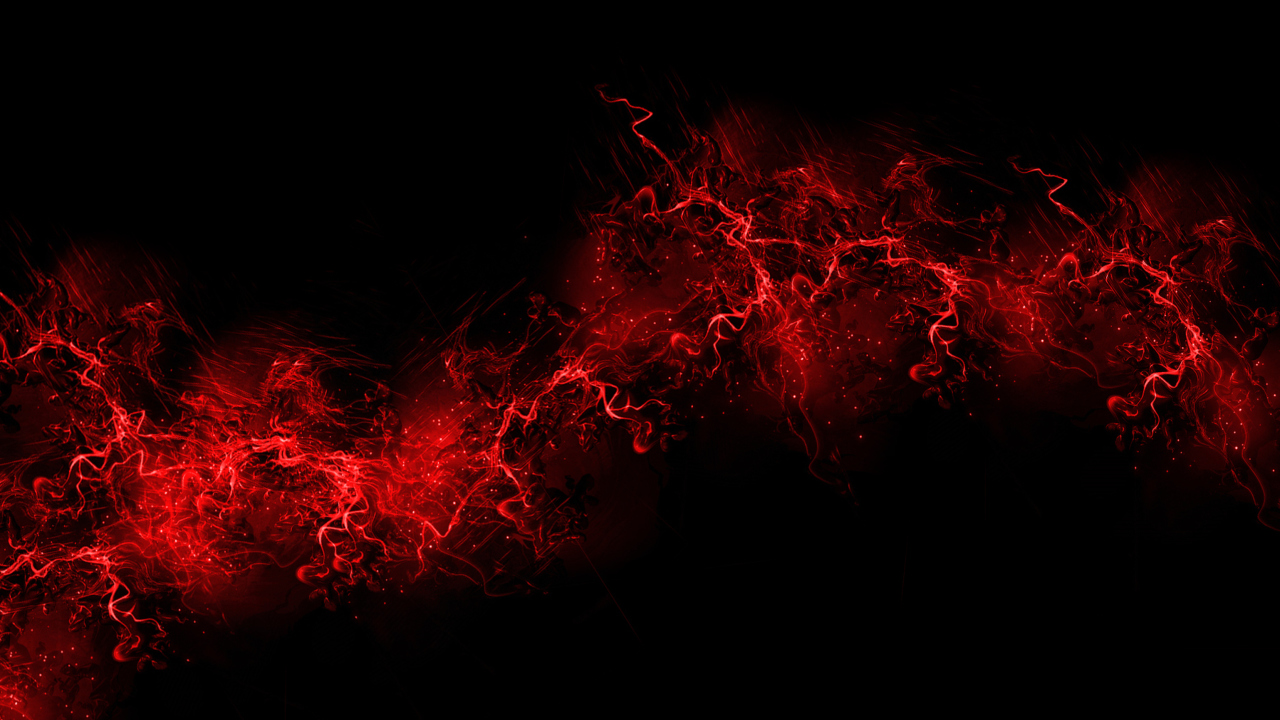 Abstract Red Art wallpaper 1280x720