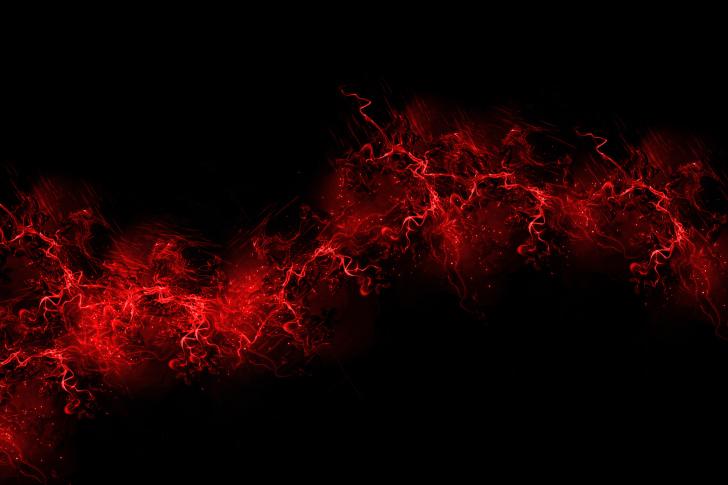 Abstract Red Art wallpaper