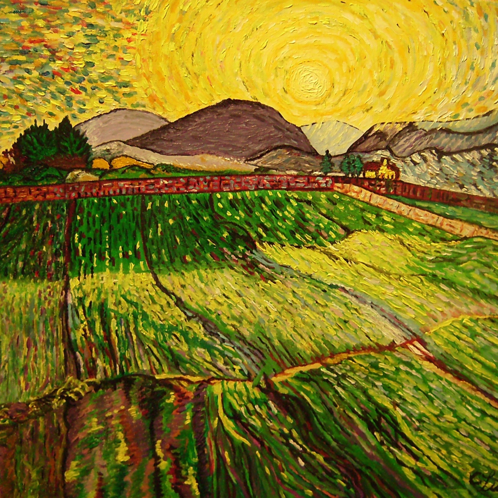 Das Vincent van Gogh Wallpaper 1024x1024