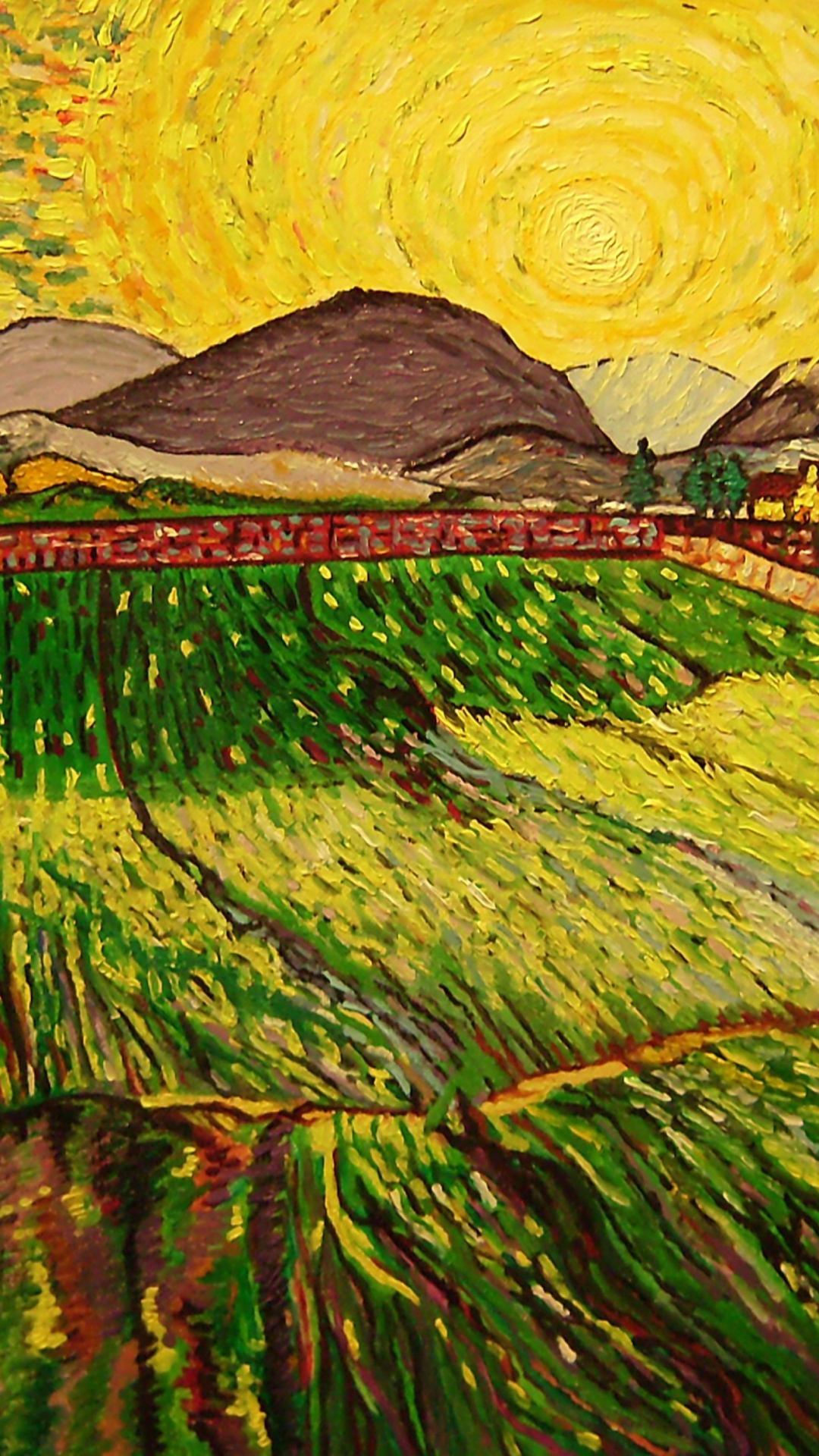 Sfondi Vincent van Gogh 1080x1920