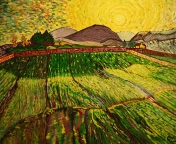 Das Vincent van Gogh Wallpaper 176x144