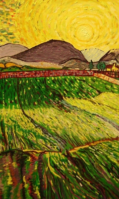 Das Vincent van Gogh Wallpaper 240x400
