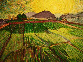 Screenshot №1 pro téma Vincent van Gogh 320x240