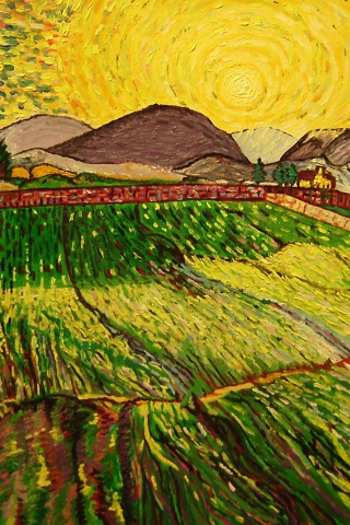 Fondo de pantalla Vincent van Gogh 320x480
