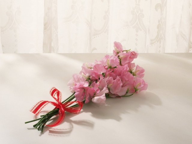 Das Pink Flowers Wallpaper 640x480